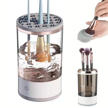 Makeup Brush Cleaner with Rubber Makeup Machine Electric