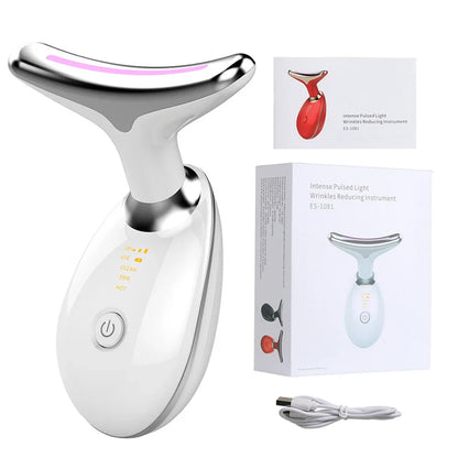 EMS Microcurrent LED Photon Therapy Vibration Anti Wrinkles Tightening